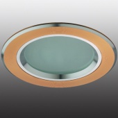 Светильник светодиодный золото встраиваемый НП 3LED 3*1W 220V BLADE 357053