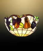 Бра Tiffany E27 60W фрукты