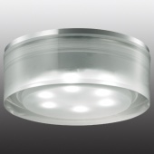 Светильник светодиодный хром/белый встраиваемый НП 1LED 1W 220V EASE 357050