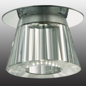 Светильник светодиодный хром встраиваемый НП 1LED 1*3W 220V GLITZ 357044